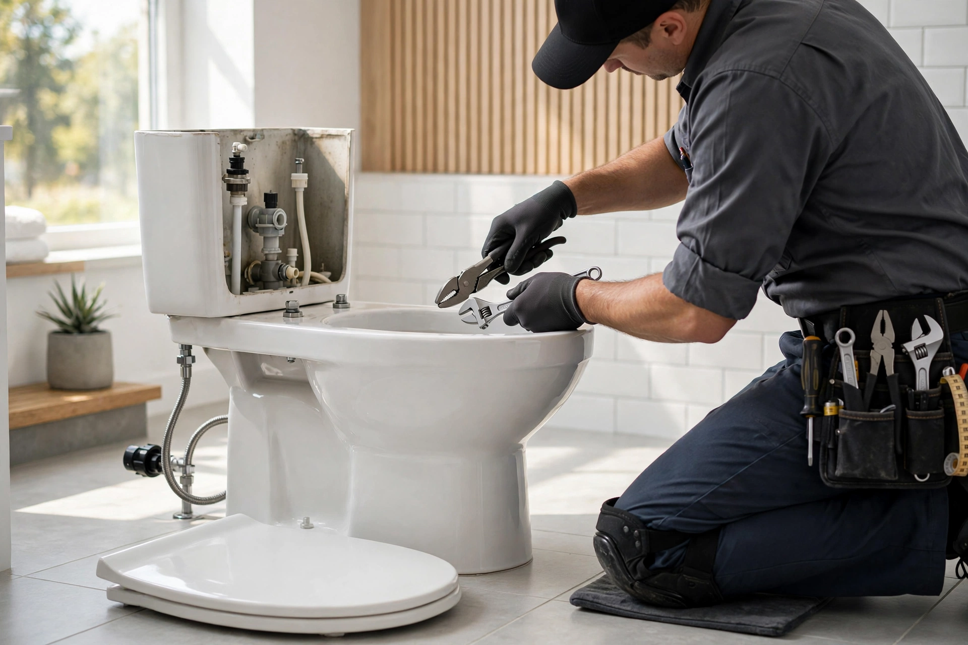 Toilet repair in Bullhead City, AZ